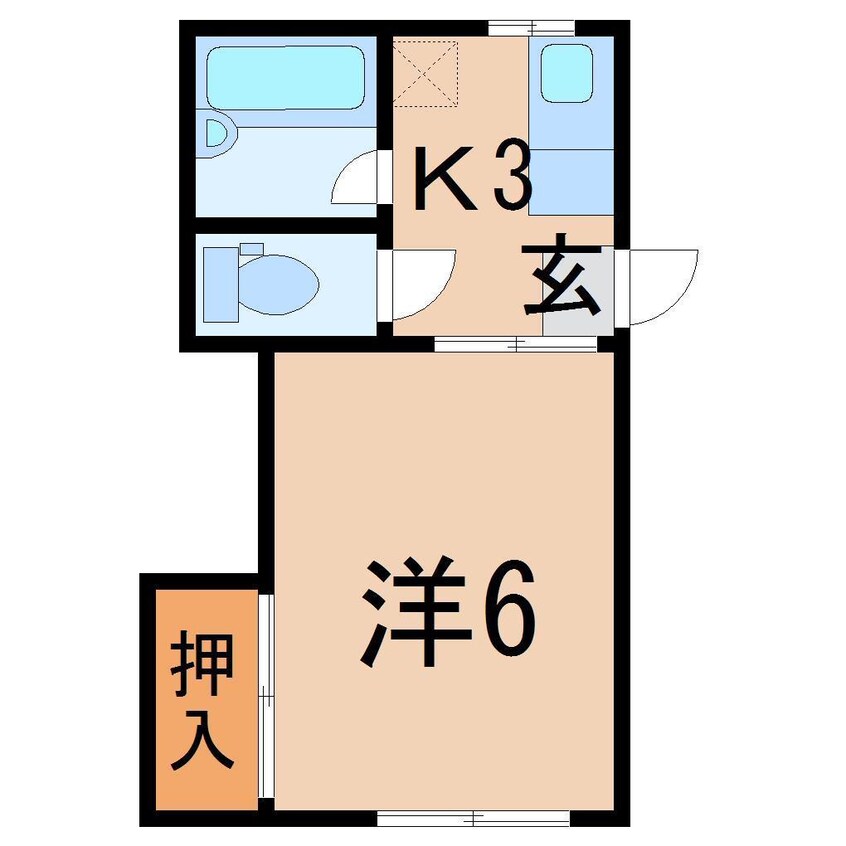 間取図 ＫＩコーポ