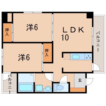 間取図 ラシェール追分