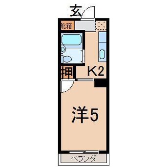 間取図 メゾンツチヤ