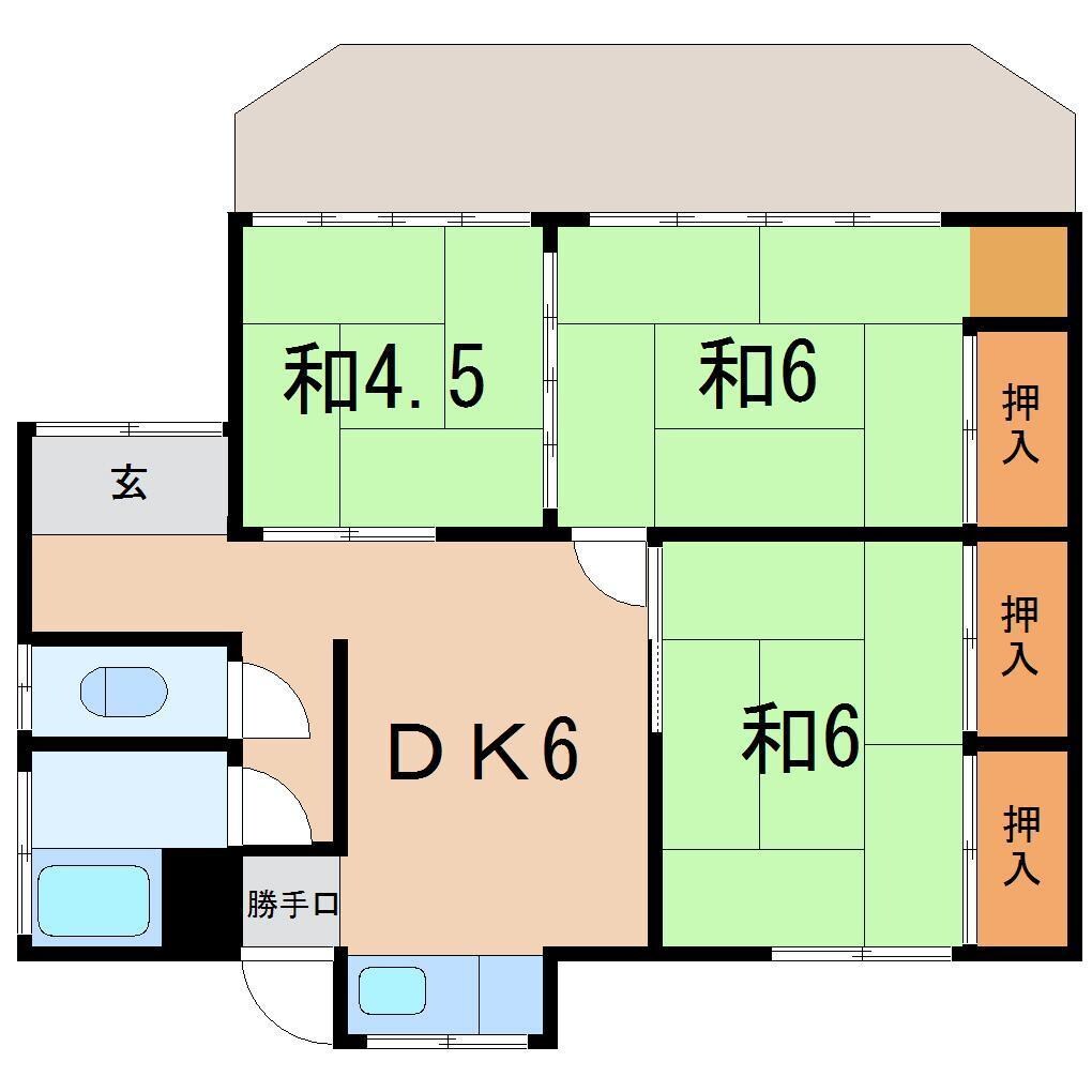 間取り図 齋藤貸家