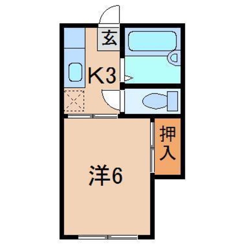 間取図 リビングストンハイツ