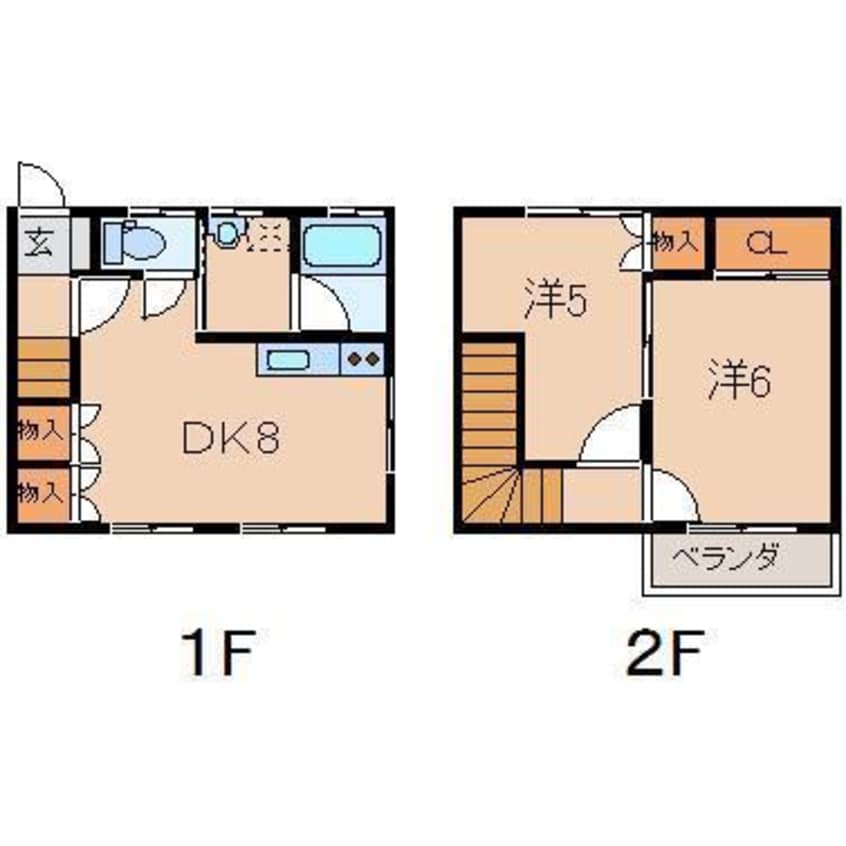 間取図 ライズピア上浜町