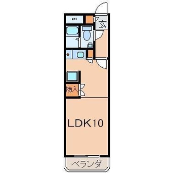 間取図 Earth矢剣町B