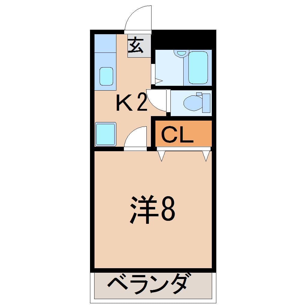 間取り図 ビューヒルズ旭町