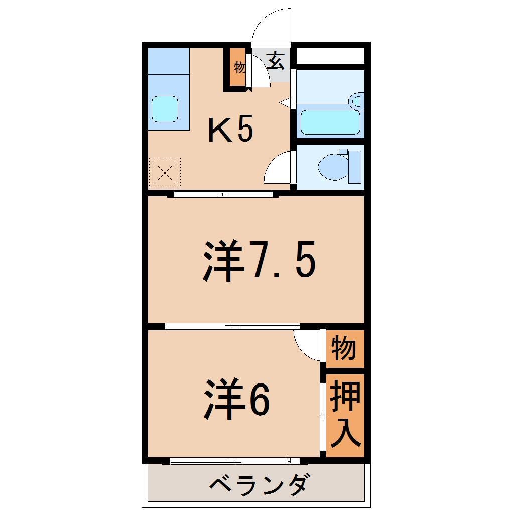 間取り図 Earth矢剣町A