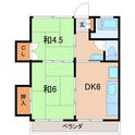 いげた陣場町マンションの間取図