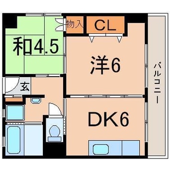 間取図 いげた陣場町マンション