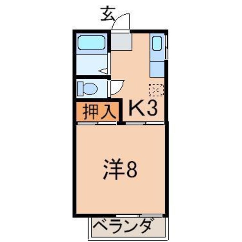 間取図 メゾネットＡＩ