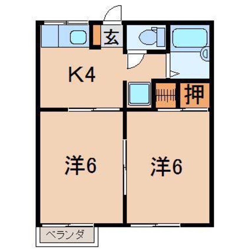 間取図 カーサエントピアＣ