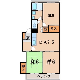 間取図 平内ハイツ