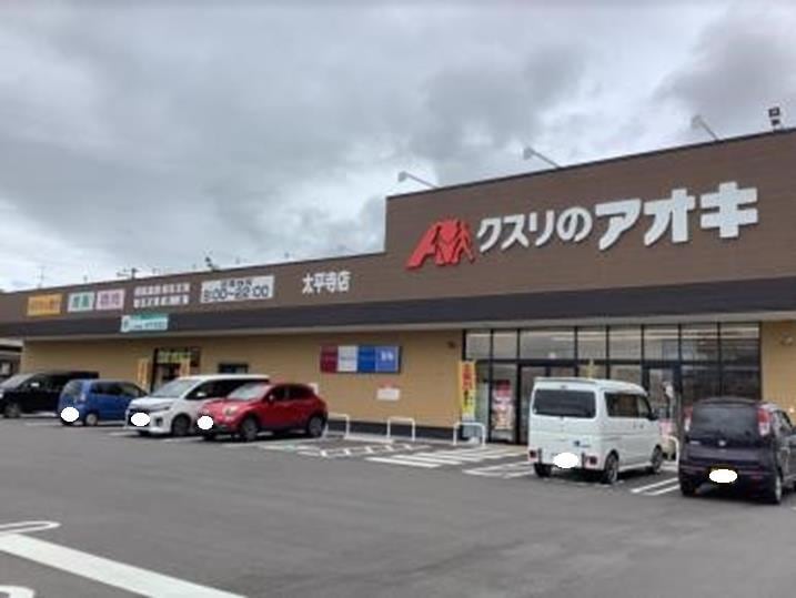 クスリのアオキ太平寺店(ドラッグストア)まで1197m メゾンイーストII