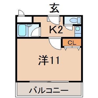 間取図 サンファスト福島