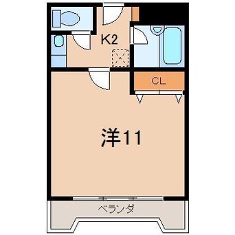 間取図 サンファスト福島