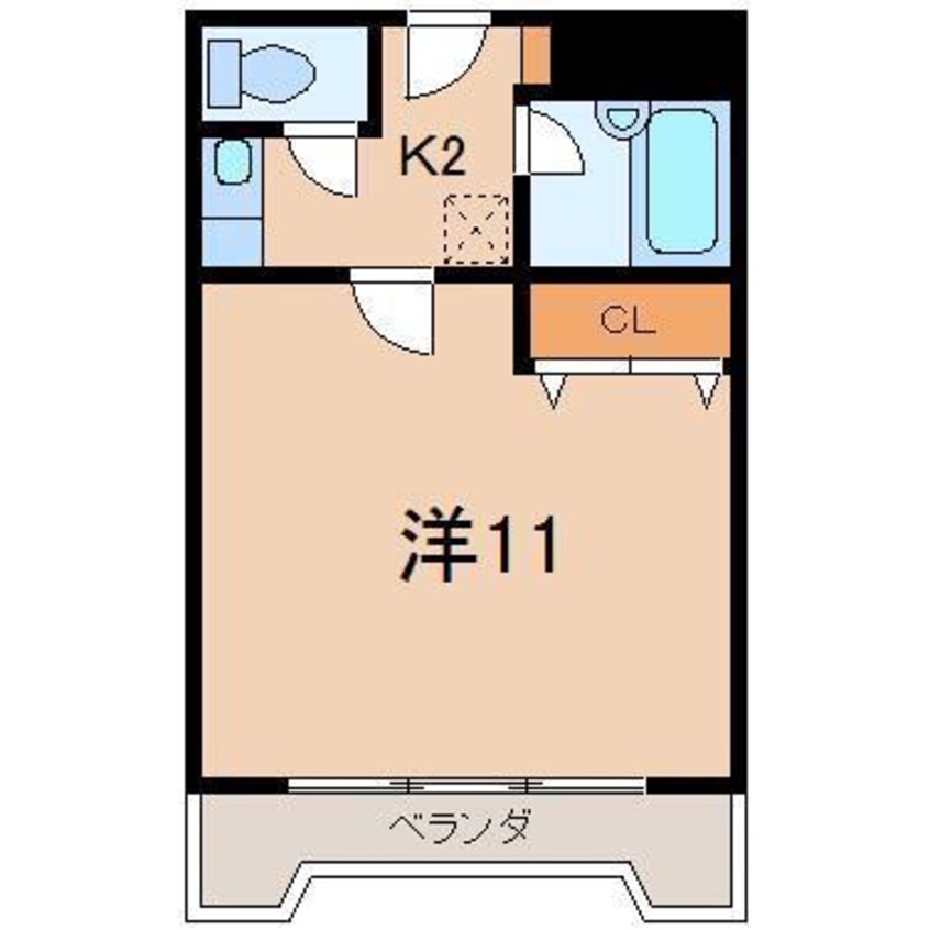 間取図 サンファスト福島