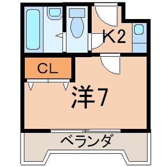 間取図 サンファスト福島