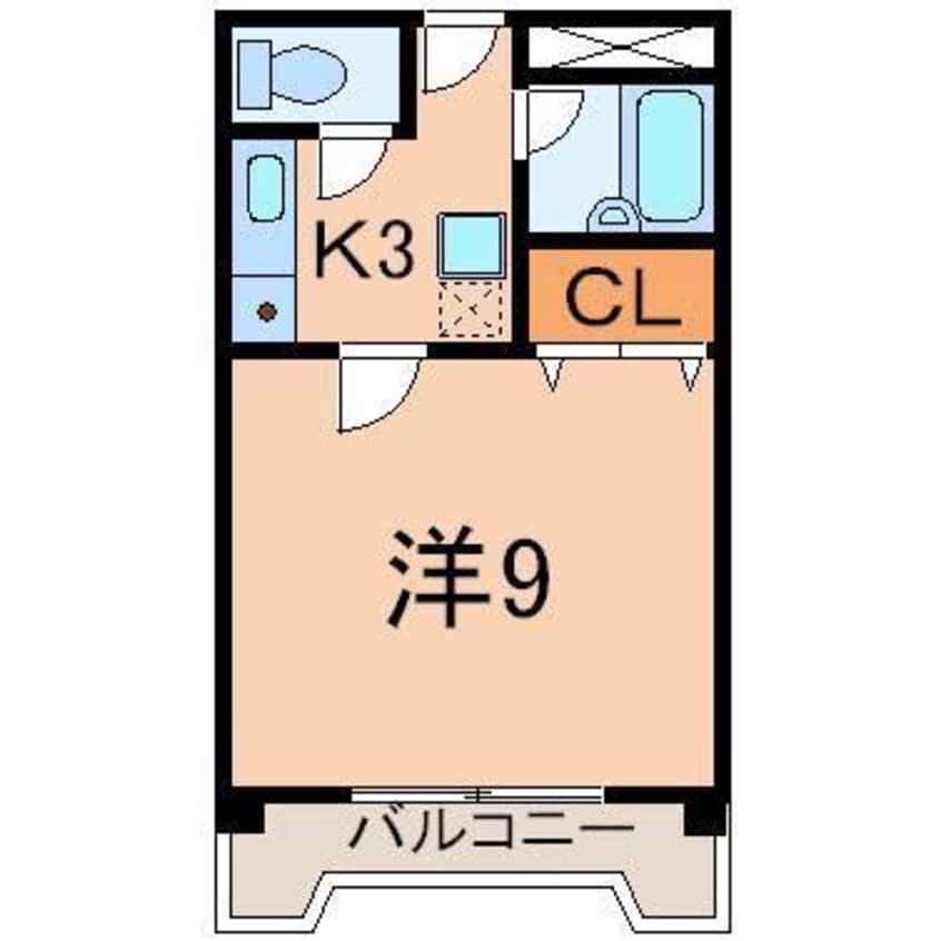 間取図 サンファスト福島