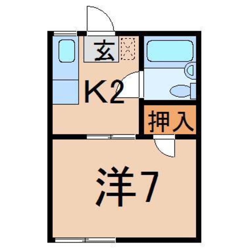 間取図 モダンバレー