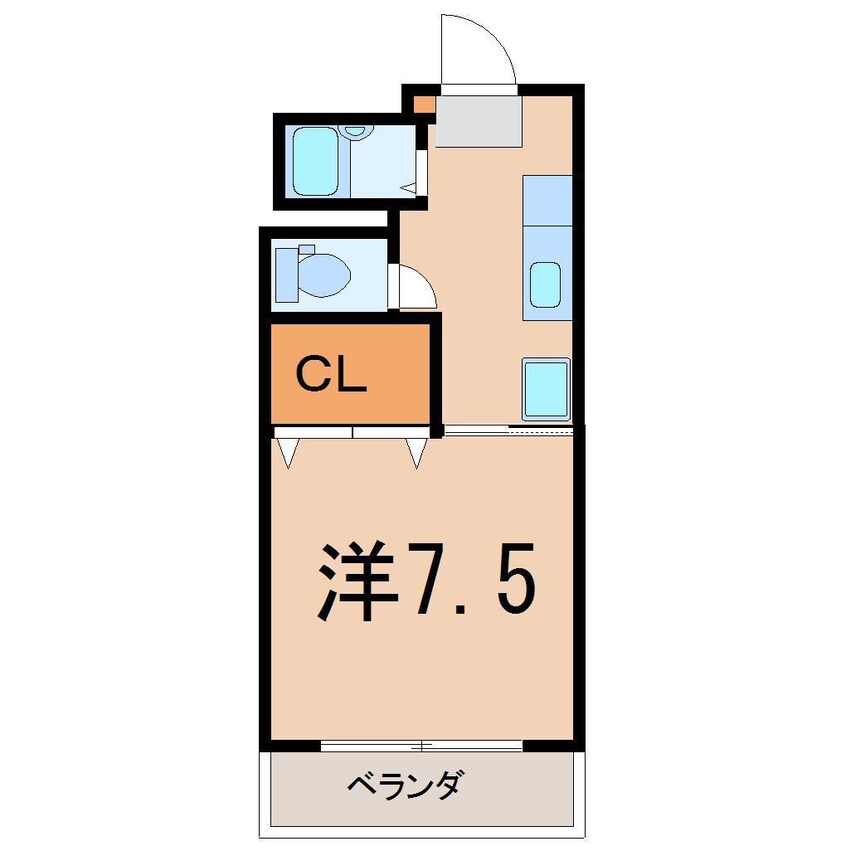 間取図 ニューカーサ永井川