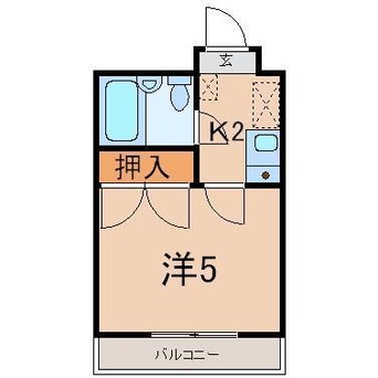 間取図 ダイアパレス宮下町　402