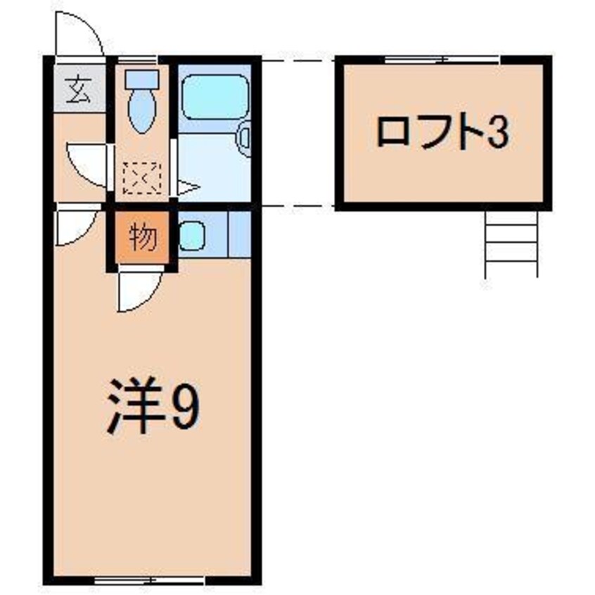 間取図 メゾンイーストIII