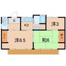 高橋貸家（永井川） 3Kの間取り