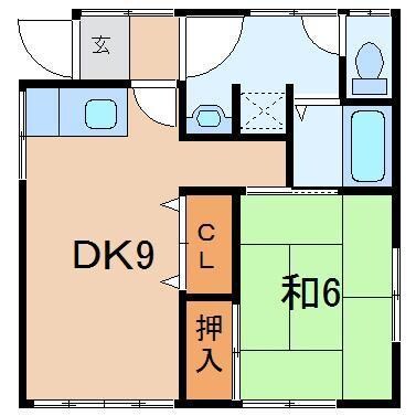 間取り図 武田アパート