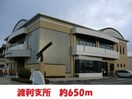 渡利支所(役所)まで650m 武田アパート