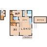 エルメゾン上松川 1LDK+Sの間取り