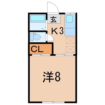 間取図 佐藤アパート(矢剣町)