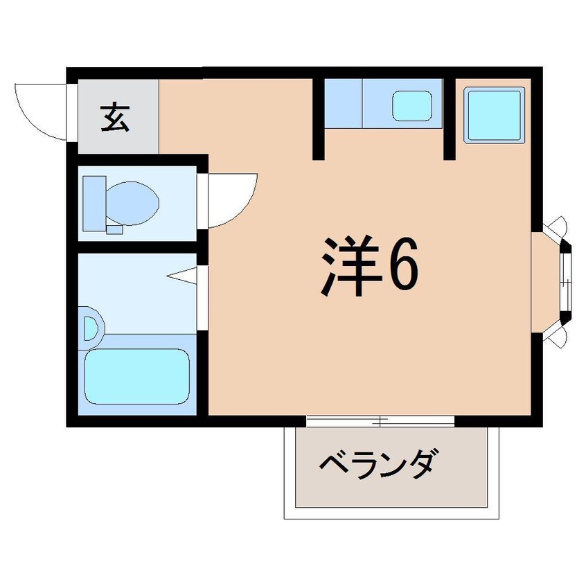 間取図 MIDORIハイツ太田町