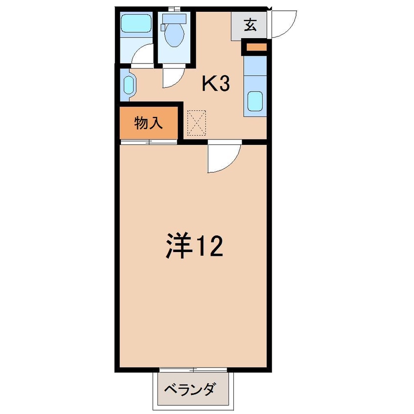 間取図 エルミタージュ