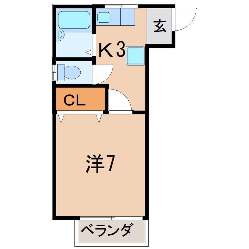 間取図 霞ハイツ