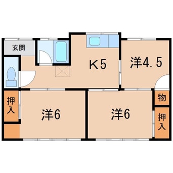 間取図 藪内貸家