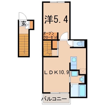 間取図 Apt.AQUA