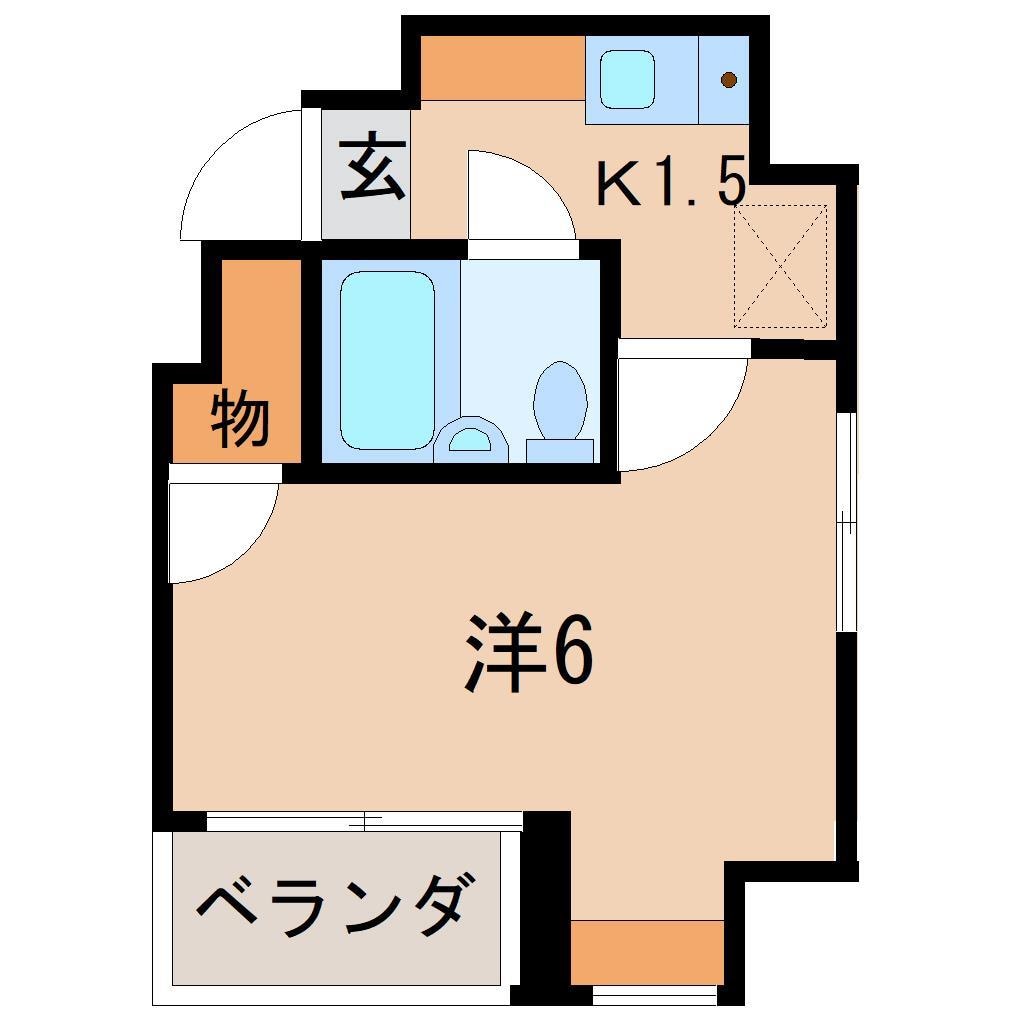 間取り図 ダイアパレス宮下町　702号