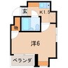 ダイアパレス宮下町　702号 1Kの間取り