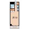 エトワール福島第２ 1Kの間取り