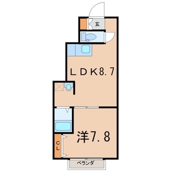 間取図 ハイツ東舞子III