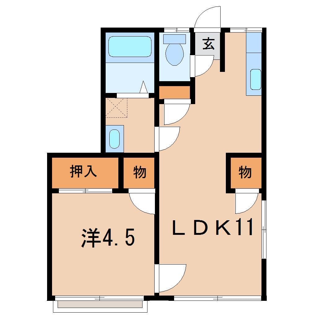 間取り図 安藤アパート