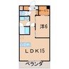 グラン・クレール 1LDKの間取り