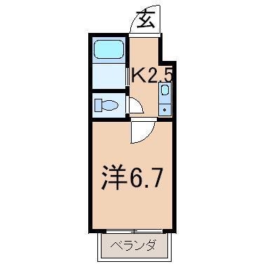 間取り図 ローフティ松木町