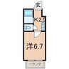 ローフティ松木町 1Kの間取り