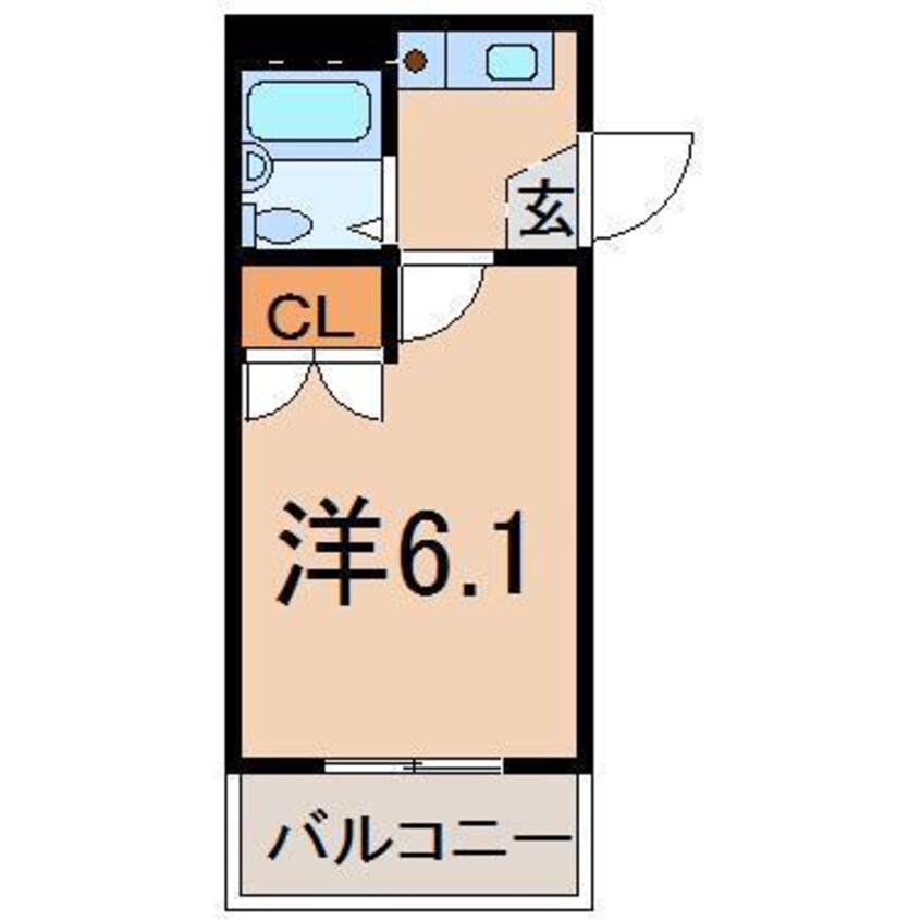 間取図 ローフティ松木町