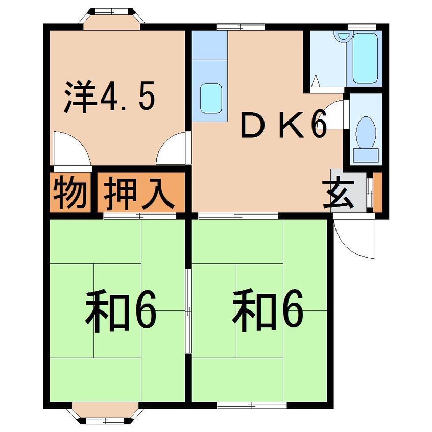 間取図 グランデュールB