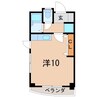 武甚ビル 1Rの間取り