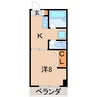 ハトヤマンション早稲町 1Kの間取り