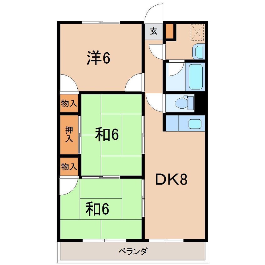 間取図 ロイヤルレジデンス１号館  ５０３