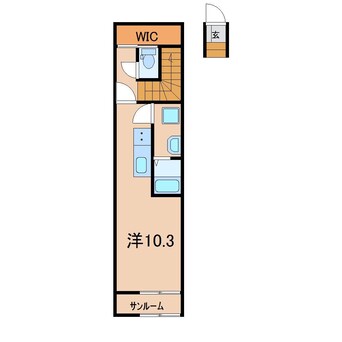 間取図 クレセールM