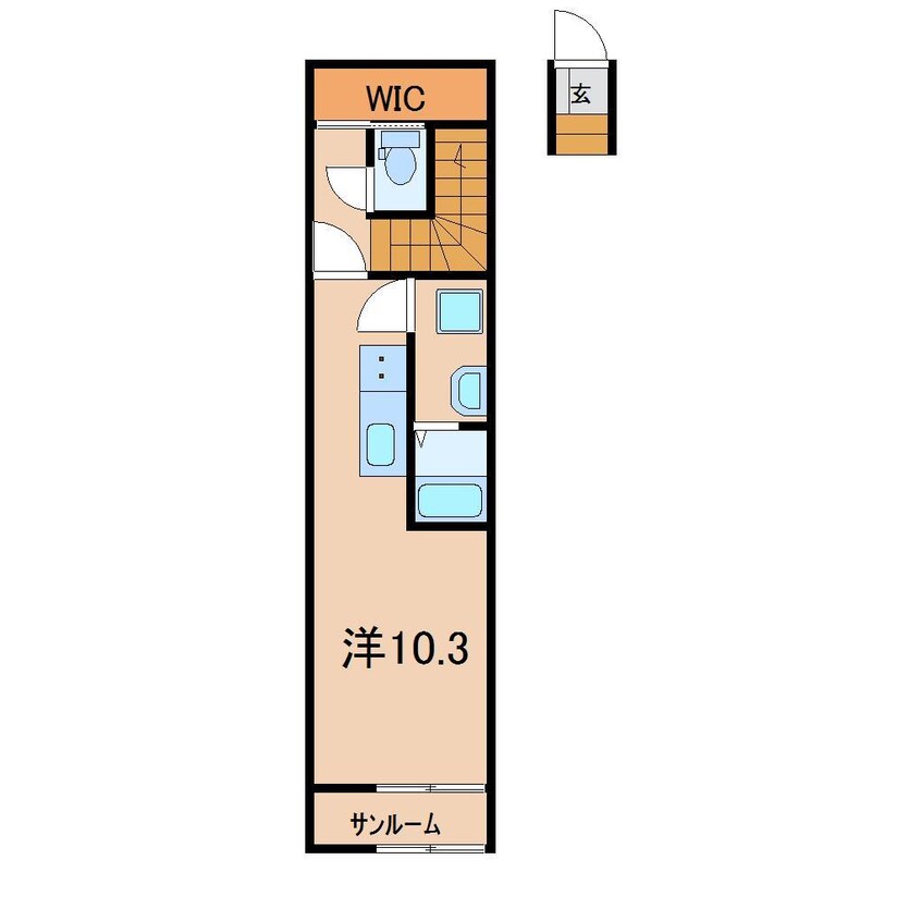 間取図 クレセールM