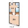 ザ・ライトスリー 1Kの間取り
